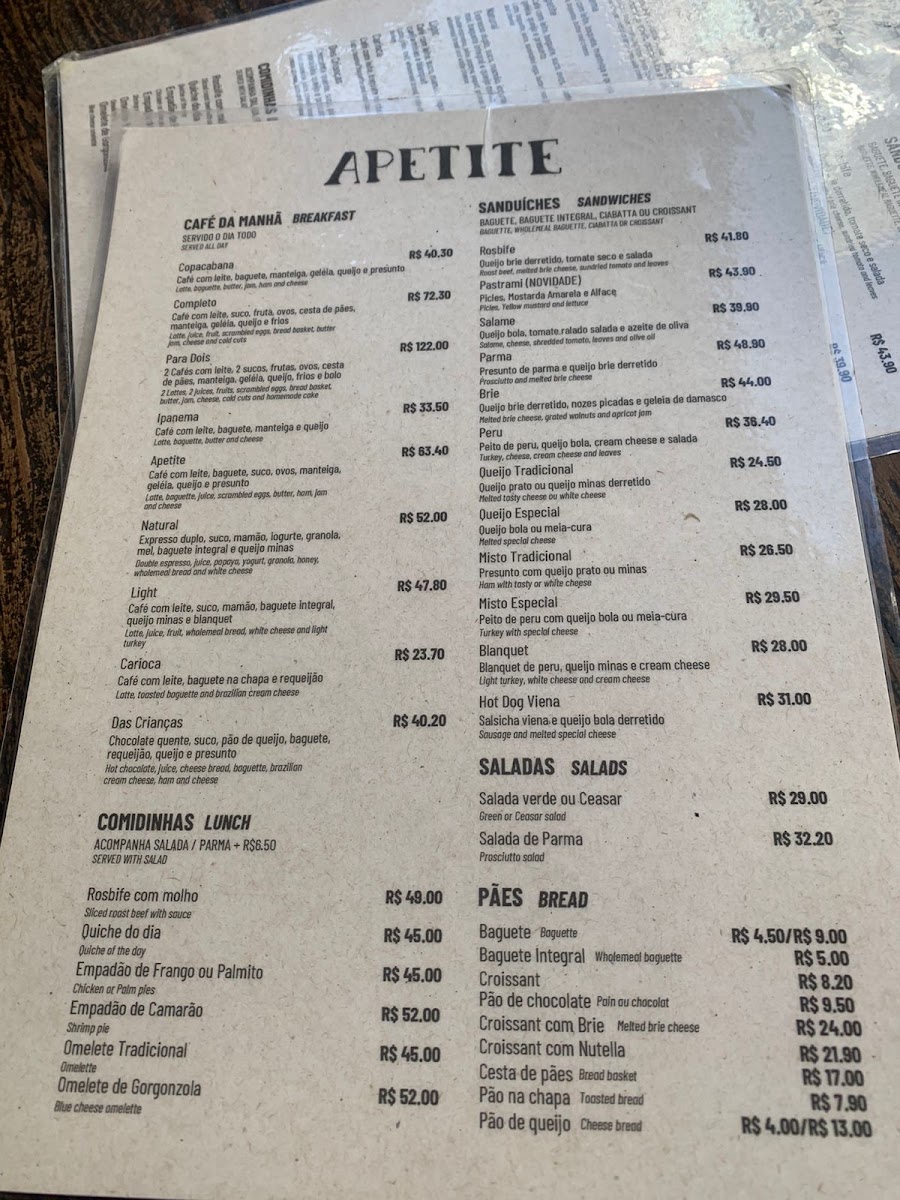 Menu Apetite Cafe-1